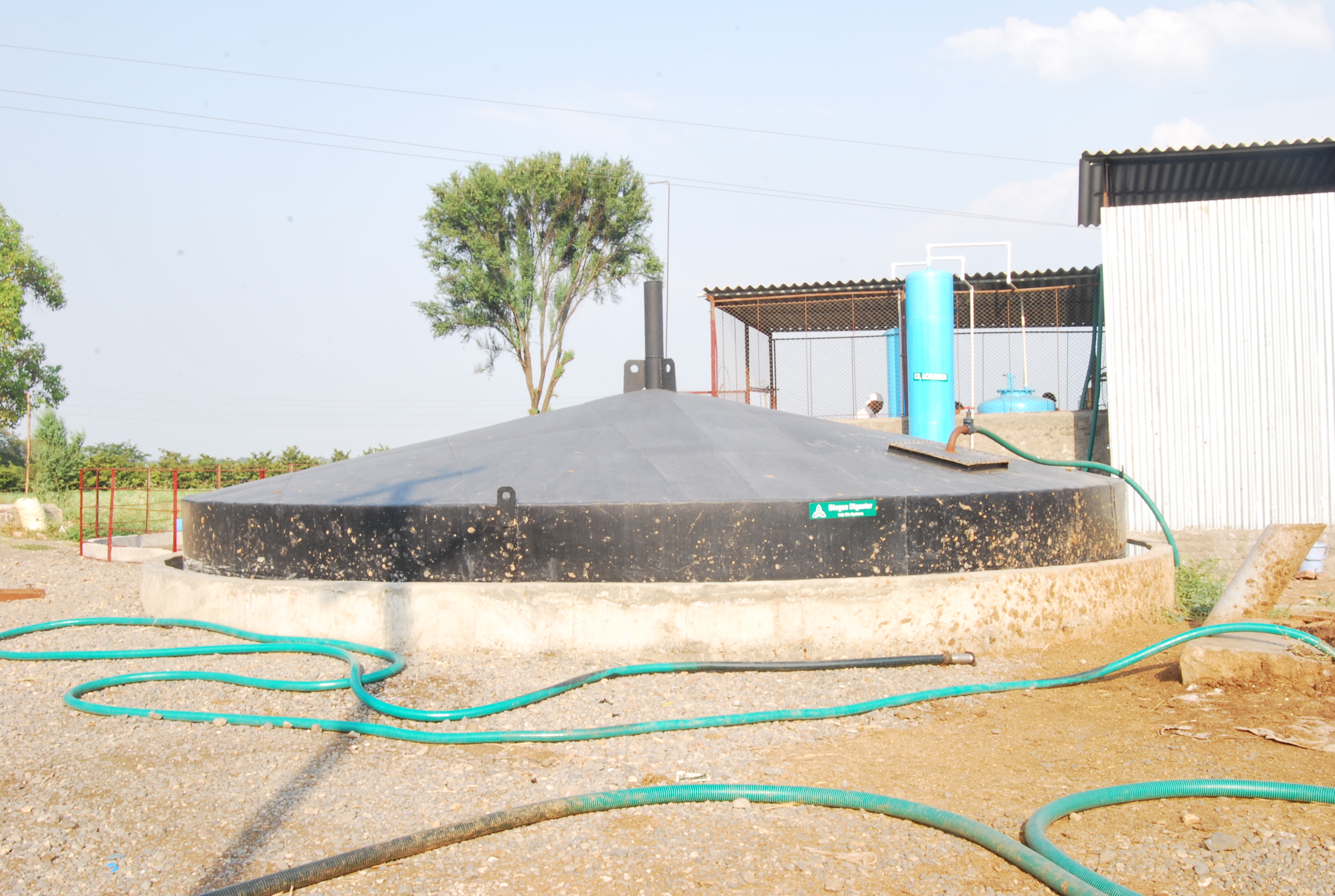 Cattle dung based Biogas to Power Project
